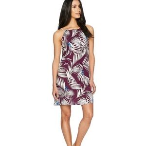 Tropical Print Maxi Dress Anthro TAVIK NWT Beach Rope Linen Size S Ravello